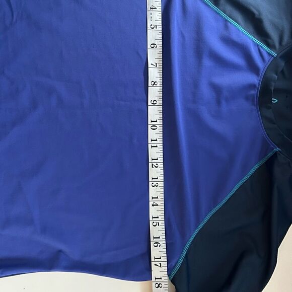 Prana Lorelei Blue Long Sleeve Sun Top Size Medium - Picture 5 of 7